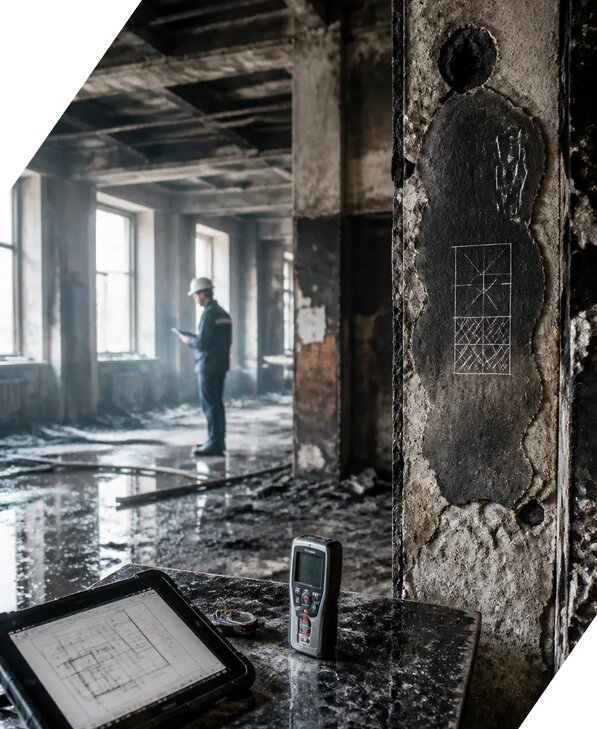 Обследование зданий после пожара в Магнитогорске от 15518 р. | ЭкспертизаРоссия