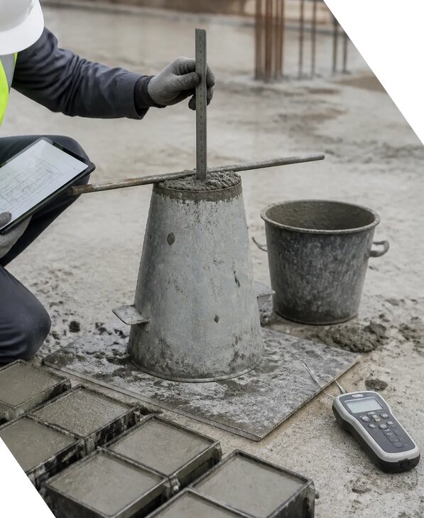 Контроль бетонных работ при строительстве в Магнитогорске