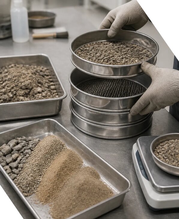 Определение гранулометрического состава грунта в Магнитогорске