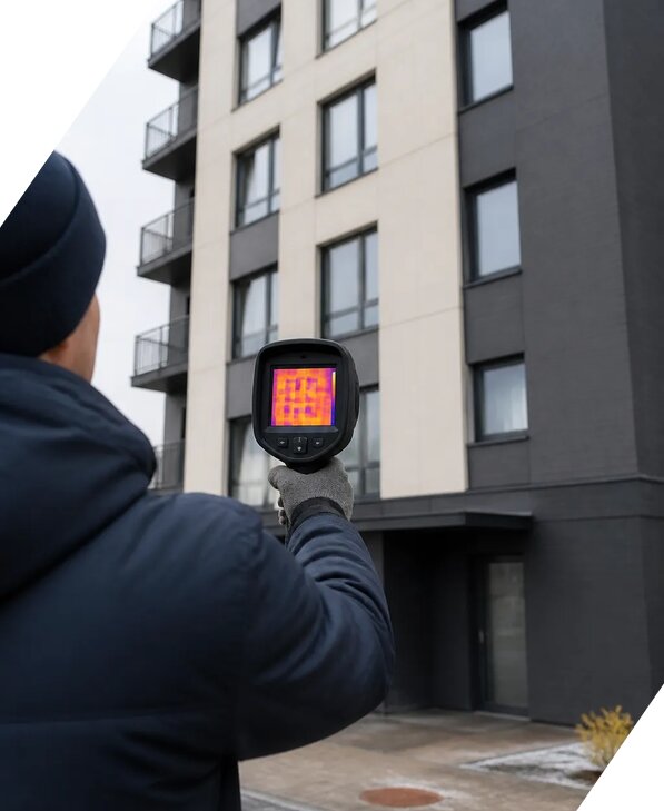 Тепловизионное обследование зданий в Магнитогорске от 5173 р. | ЭкспертизаРоссия